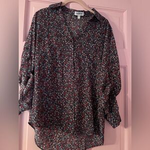 Express floral portofino shirt